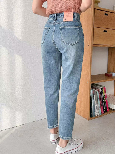 Semi-baggy Span Jean
