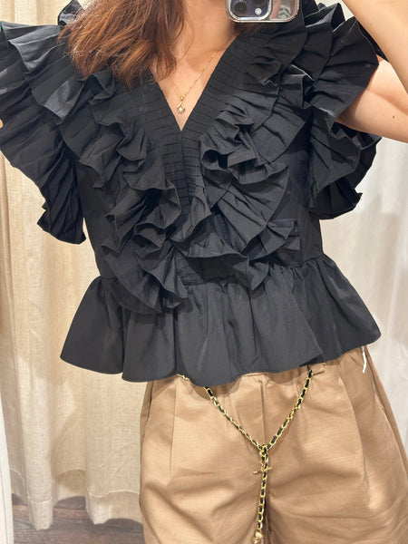 Cake Pleated Blouse