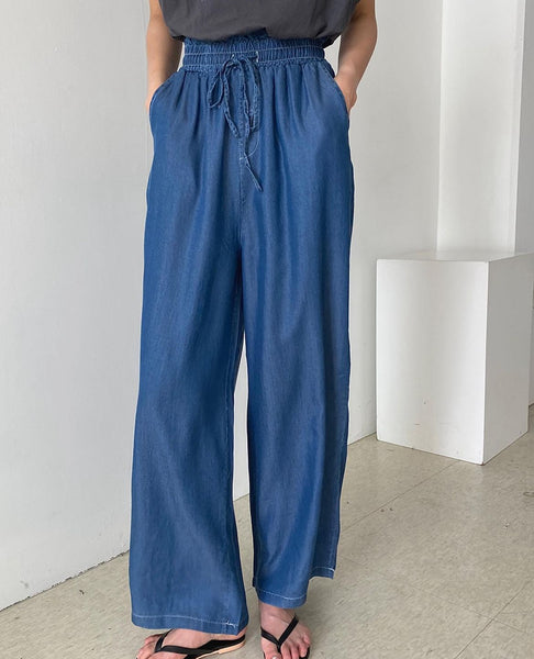 Iced Tencel Jean Pants