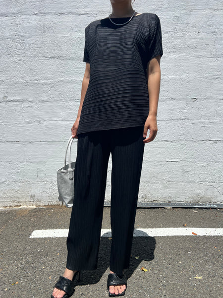 Unbalanced Pleated Top