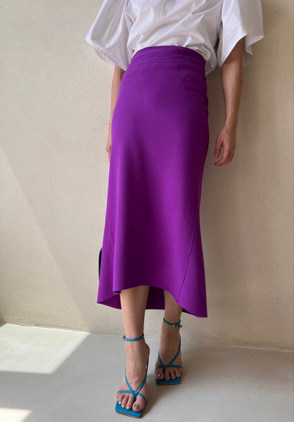 Summer Spandex Slit Pencil Skirt